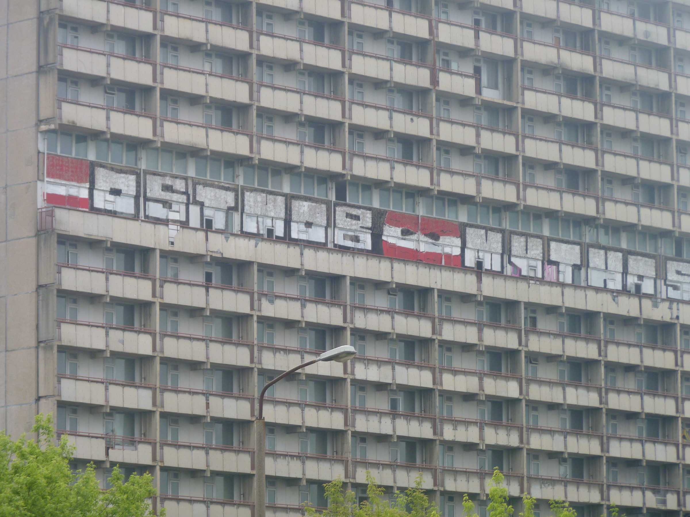 „Der gebrochene Block“ unbearbeitet