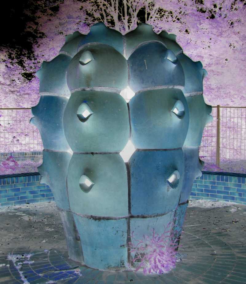 Let's Dance Der Kaktusbrunnen mit umgedrehten Farben