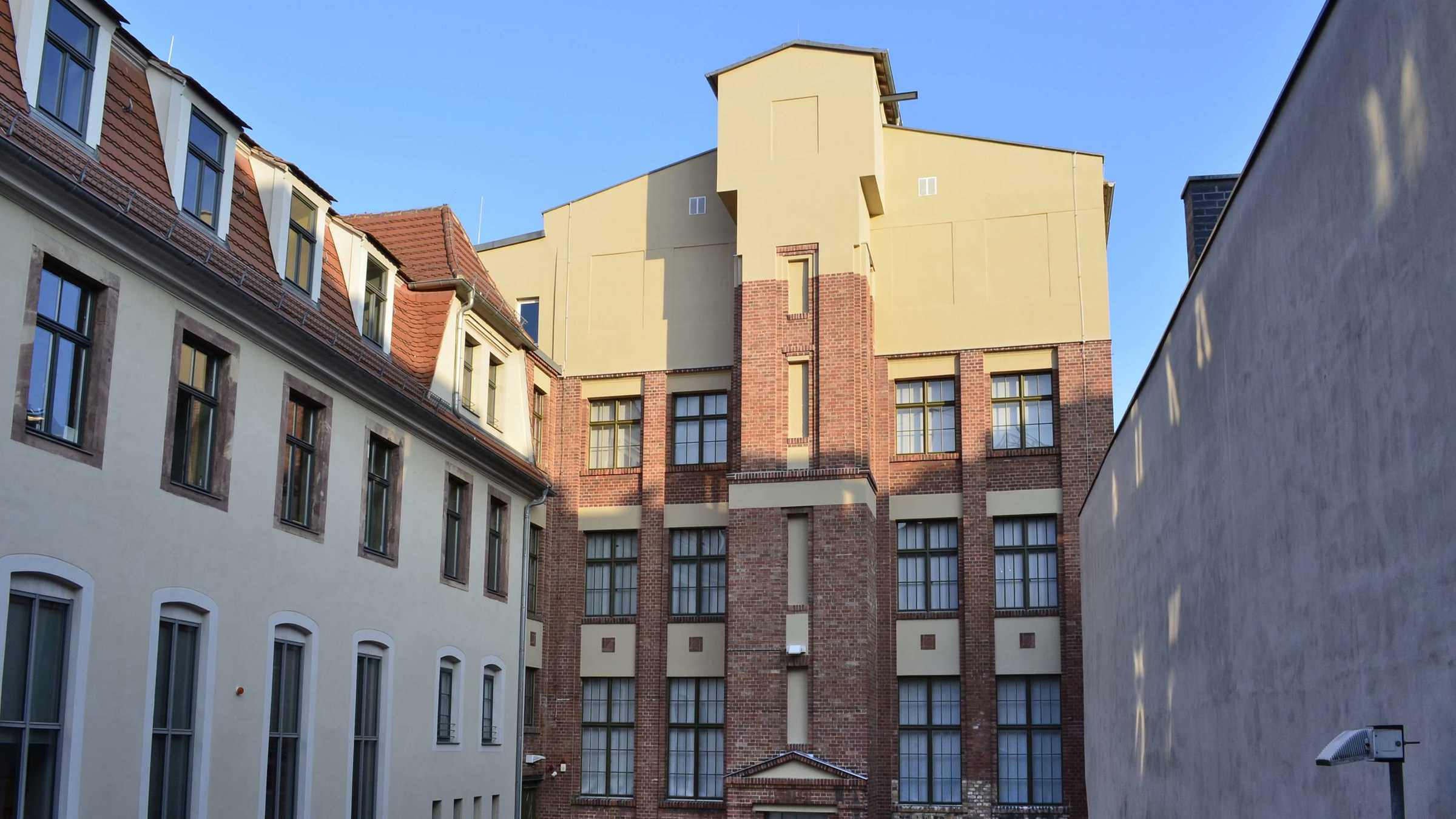 Druckerei Industriebau "Druckerei" im Hof des Stadtmuseums