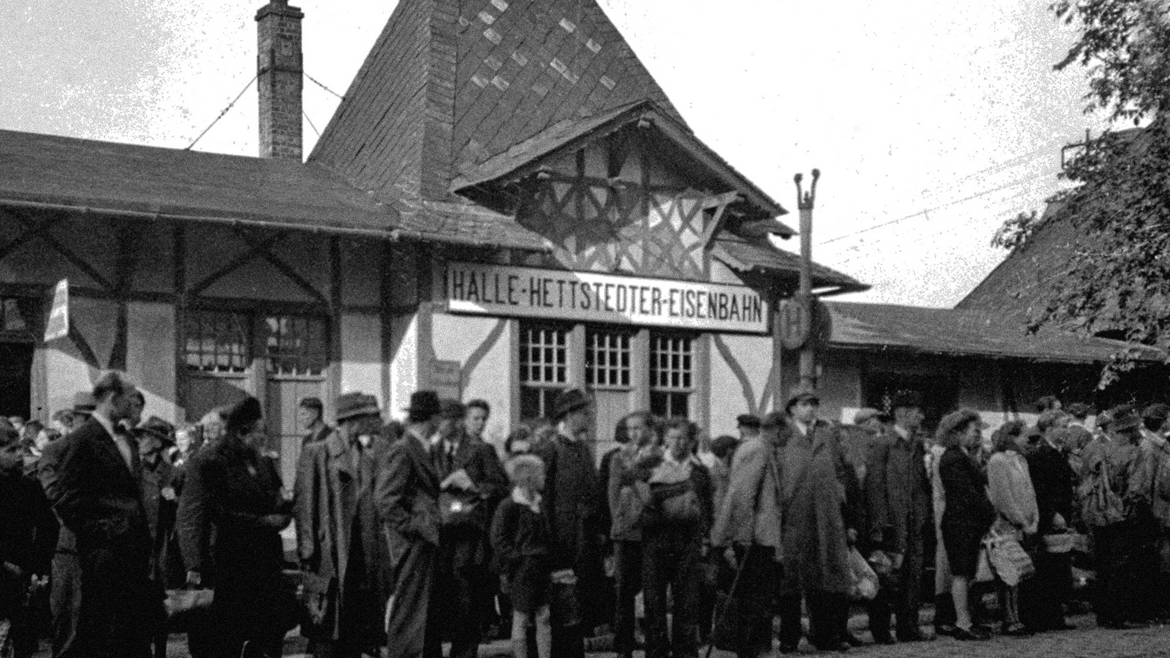 Bahnhof Klaustor, Halle-Hettstedter Eisenbahn Bahnhof Klaustor, Halle-Hettstedter Eisenbahn