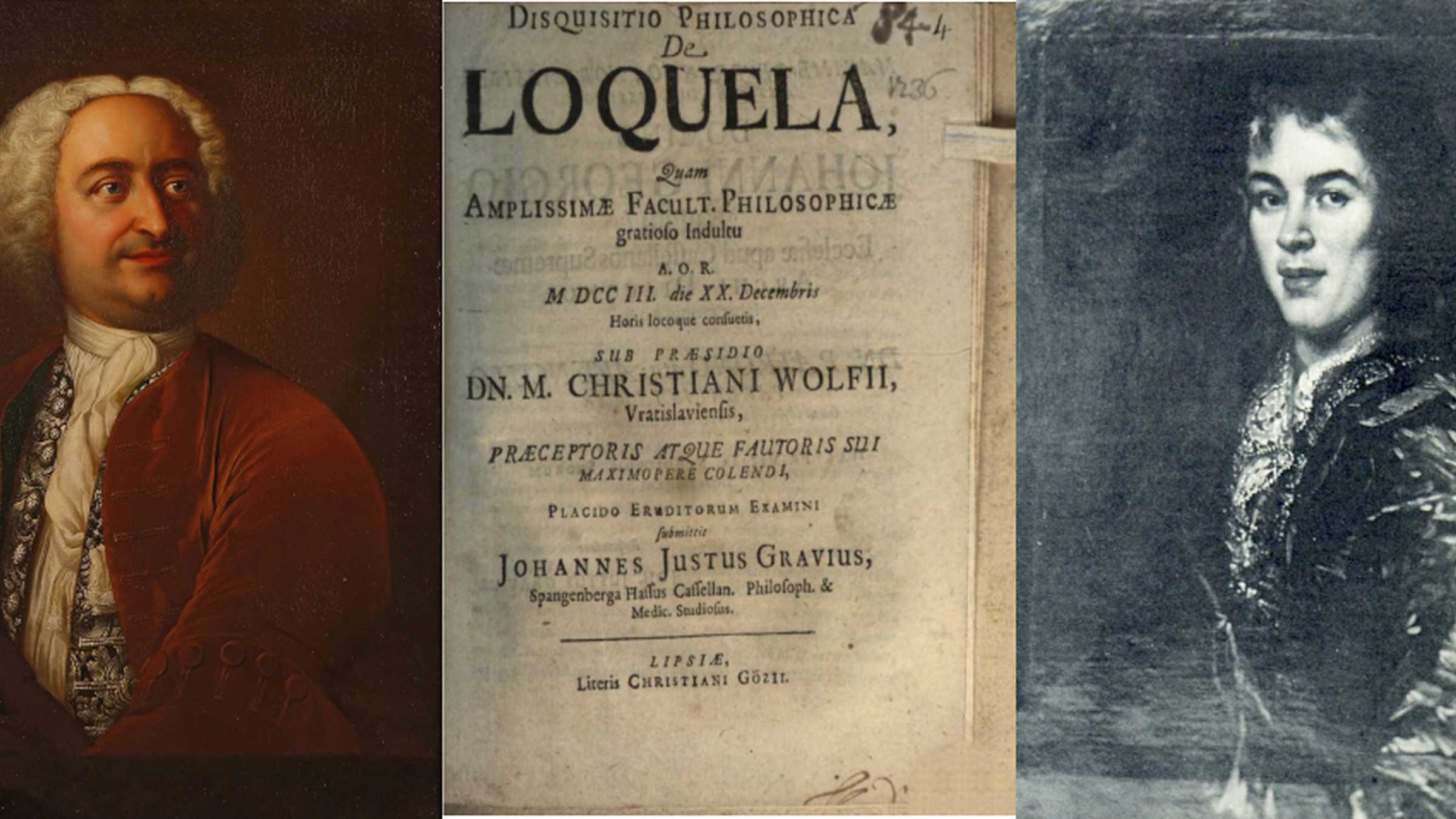 Wolff, Buchtitel "Loquela",Amman Portrait Wolff, Buchtitel "Loquela", Portrait Amman