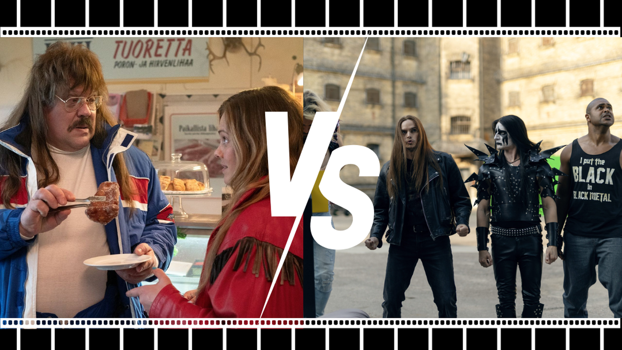 "Neuigkeiten aus Lappland" vs "Heavier Trip – Road to Wacken" Szenenbilder aus: "Neuigkeiten aus Lappland" und "Heavier Trip – Road to Wacken"
