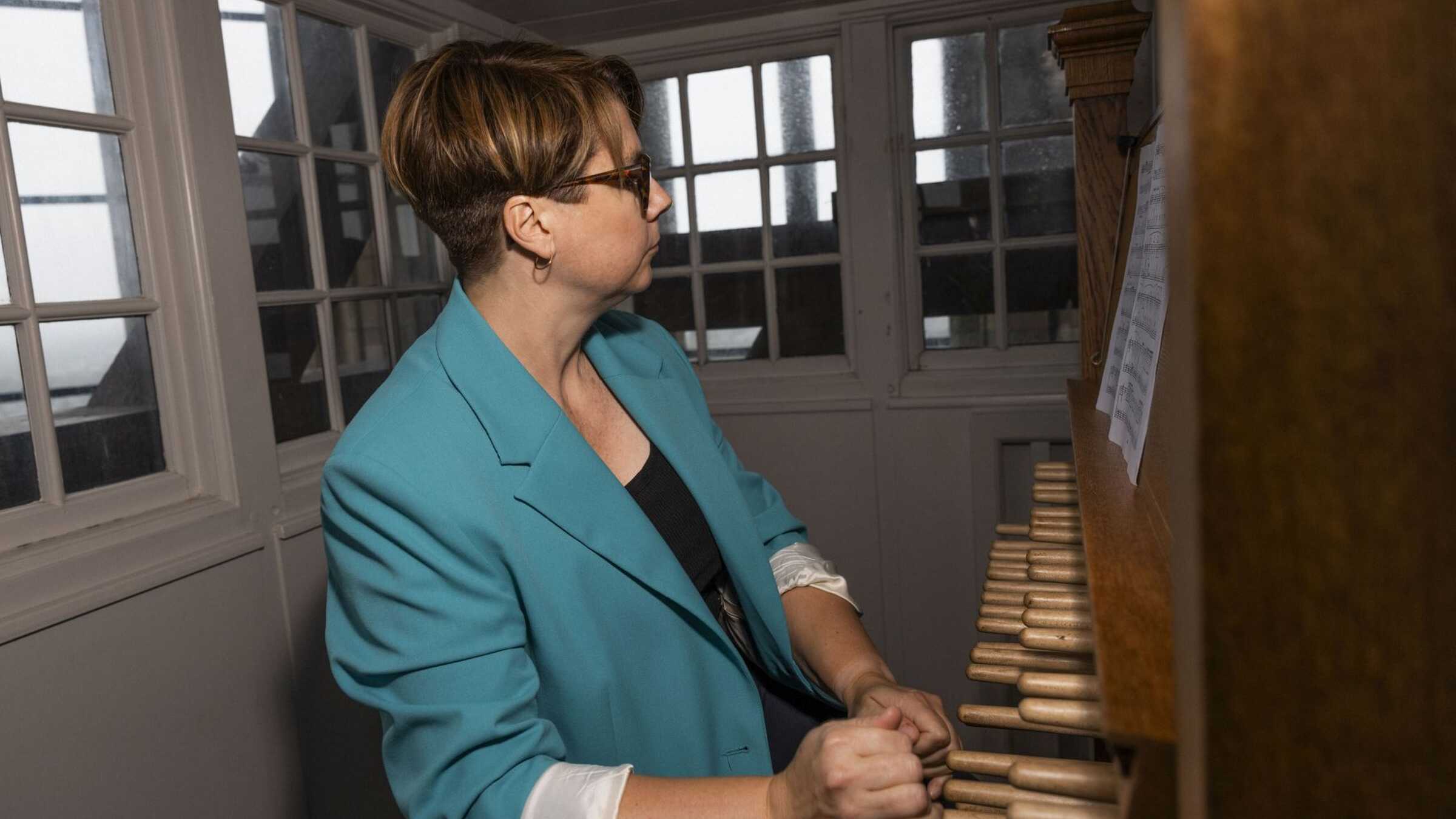 Malgosia Fiebig am Carillon