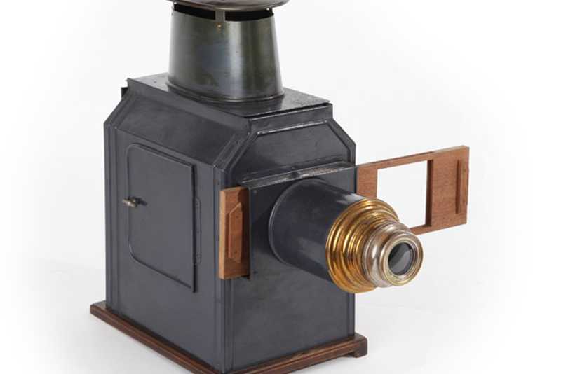 Bildwerfer historischer Bildwerfer um 1910
