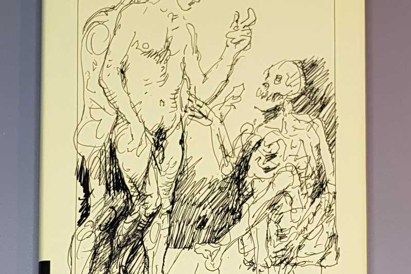 Grafiken von Willi Sitte in der Gedichtsammlung „Die Liebe und der Tod&quot; von Erik Neutsch