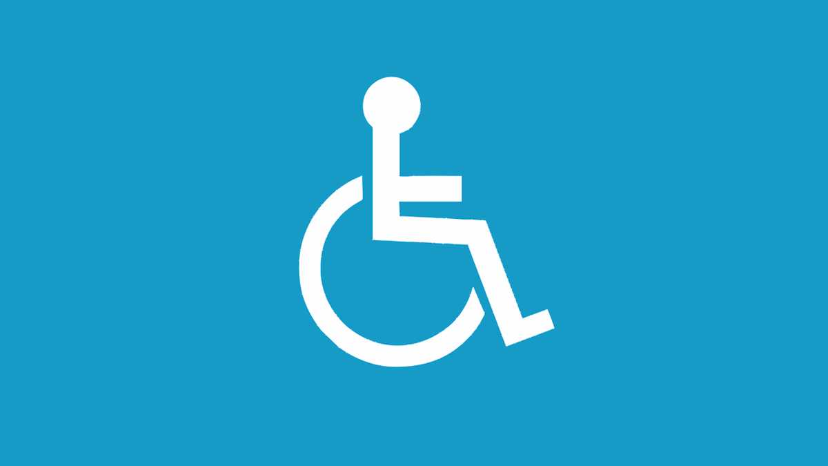 Symbol Rollstuhlfahrer