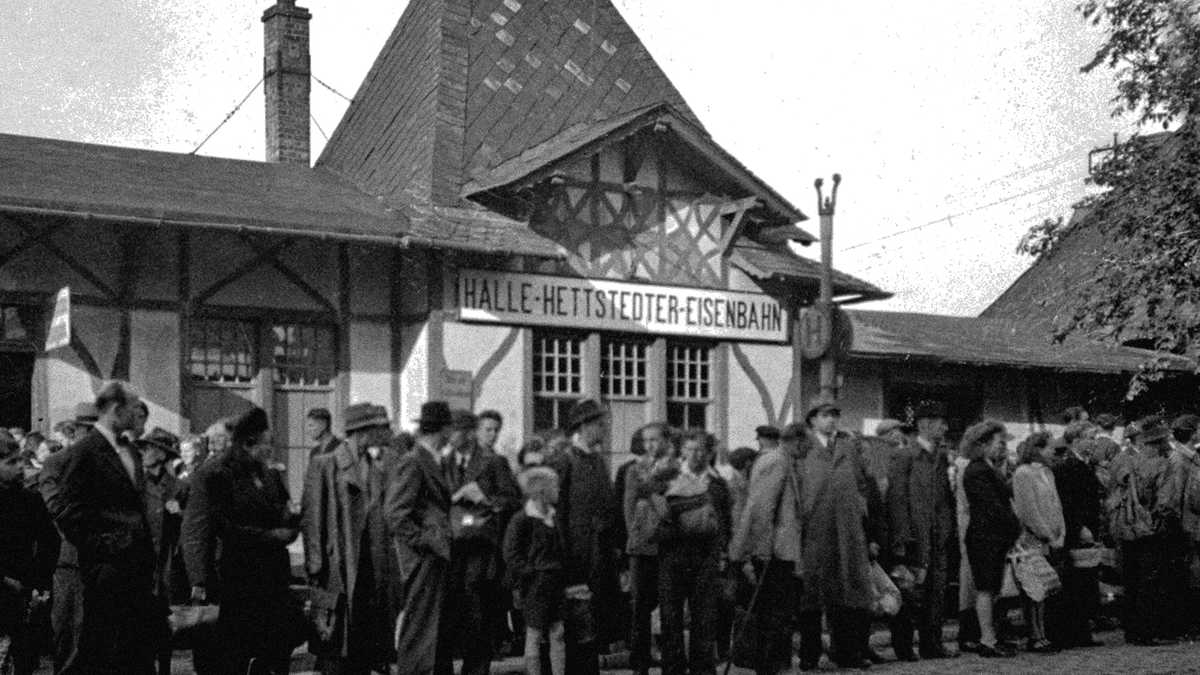 Bahnhof Klaustor, Halle-Hettstedter Eisenbahn