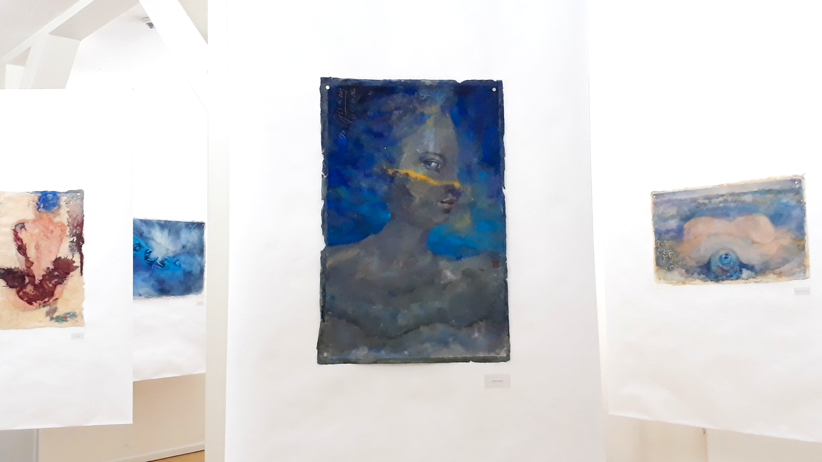 Ein Blick in die Ausstellung.