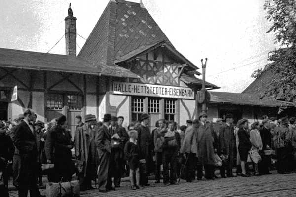 Bahnhof Klaustor 1950er Jahre, Verein Freunde der Halle-Hettstedter Eisenbahn