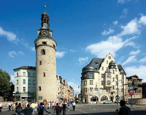 Leipziger Turm Leipziger Turm bei schönem Wetter