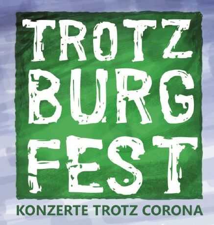 Trotzburgfest Plakat mit Schriftzug "Trotzburgfest"