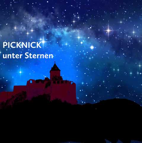Picknick unter Sternen Burg Giebichenstein mit Sternenhimmel